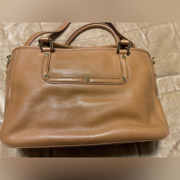 Tory Burch Amanda Satchel Purse
Brown Tan Leather Gold - Picture 6 of 7